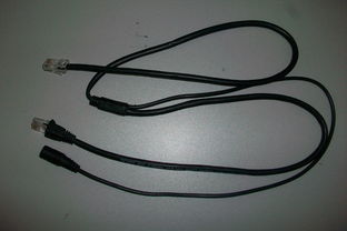 厂家定制水晶头电源线 RJ45+电源连接线的综合解决方案